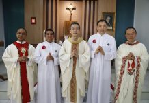 主徒会两位初学生在印尼矢发初愿