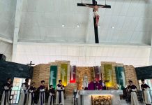 古晋圣心堂与圣马尔谷堂联办四旬期朝圣